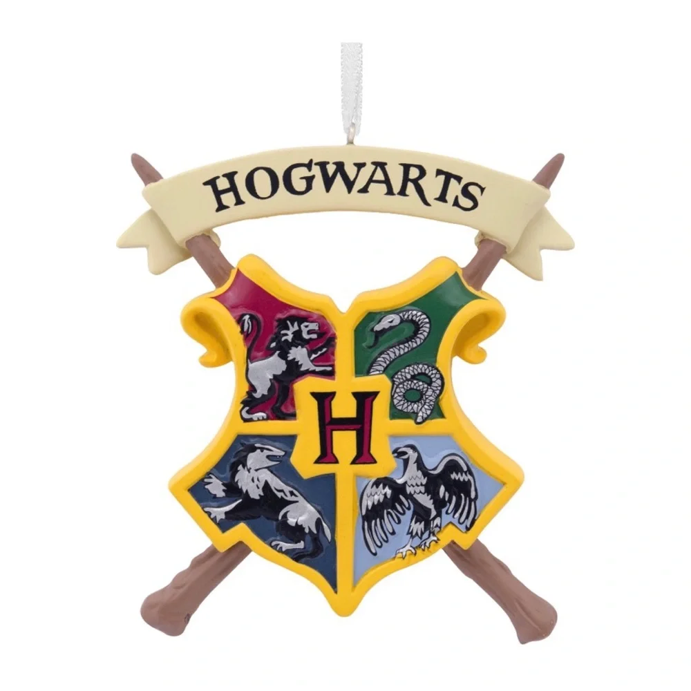 Hallmark Harry Potter “Hogwarts Crest” Christmas Ornament (NWT)